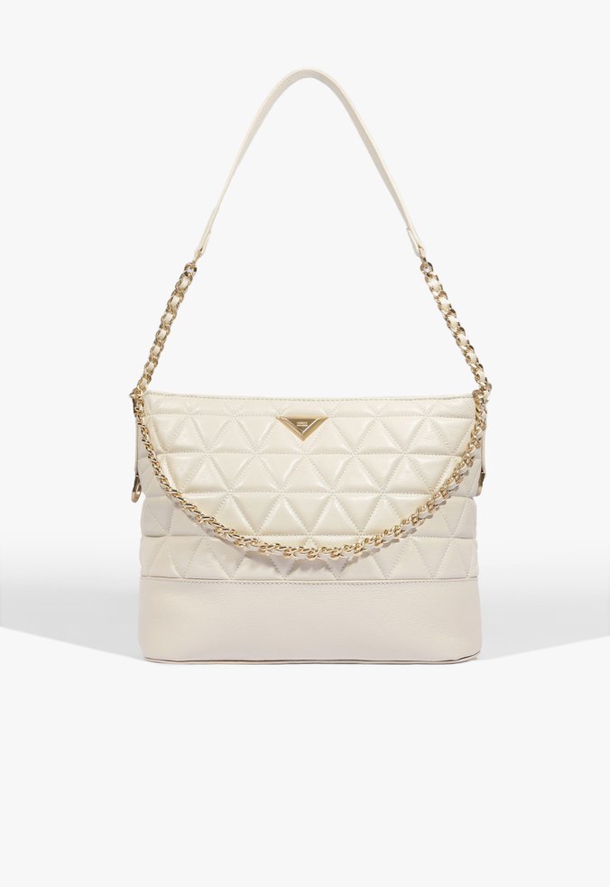 Bolsa Hobo 944 Bags Couro Branca