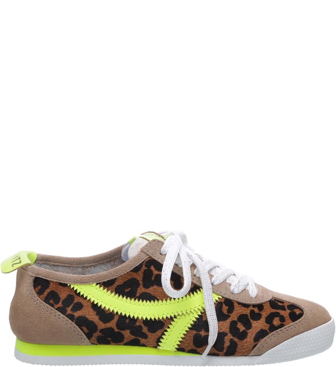 Tênis S-FUN Animal Print Neon