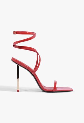 Sandália Wet Couro Vermelho