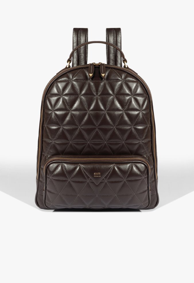 Mochila 944 Couro Matelassê Marrom
