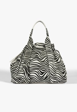 Bolsa Shopping Maxi Couro Zebra