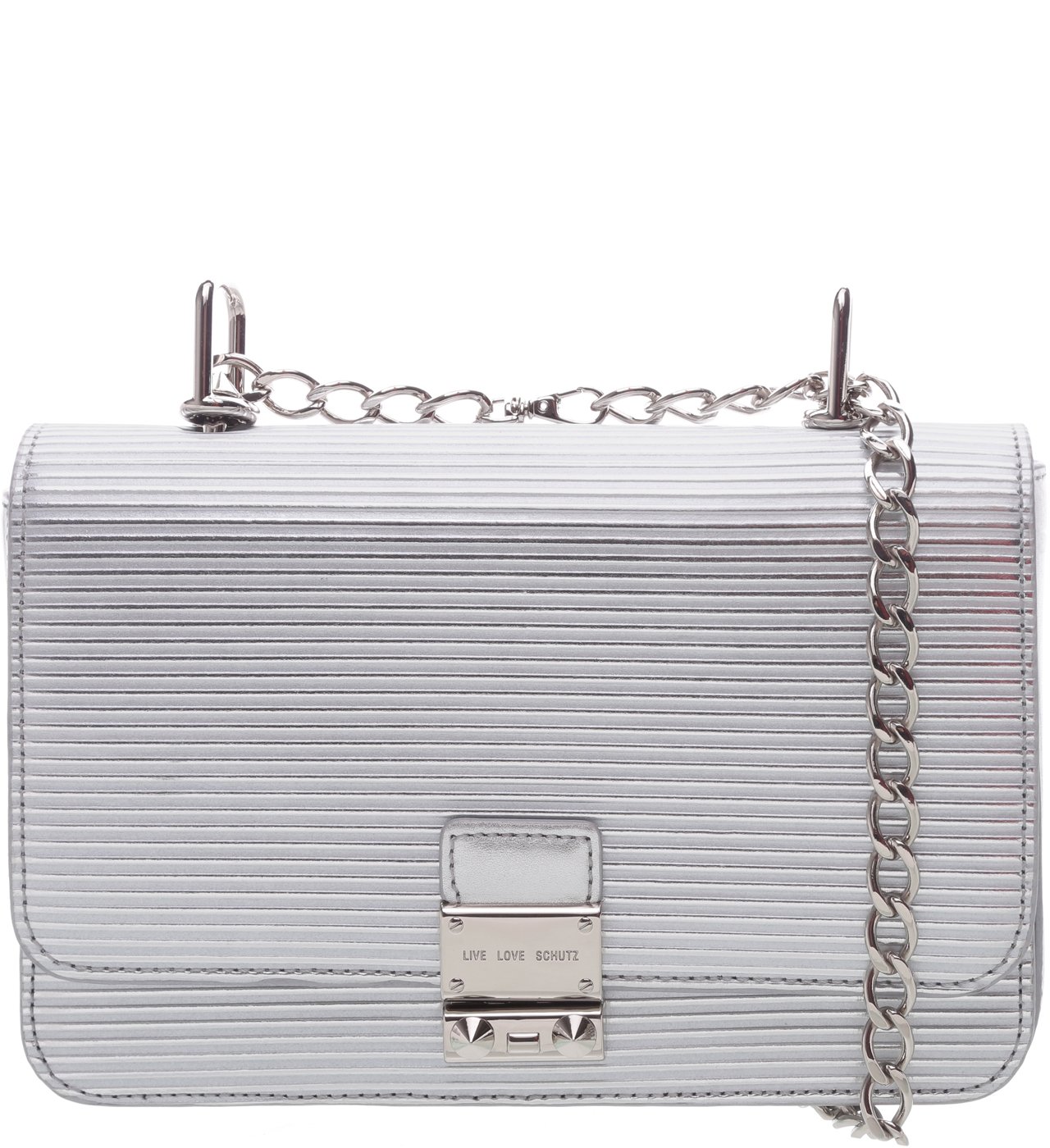 CMC_love Crossbody Live Love Prata | Schutz