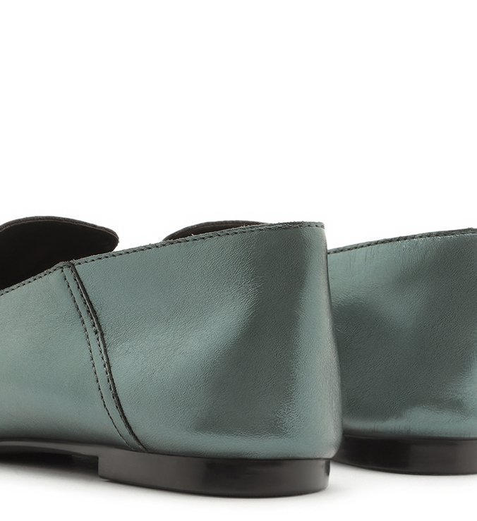 Loafer Metallic Verde-Militar Loafer Metallic Verde-Militar