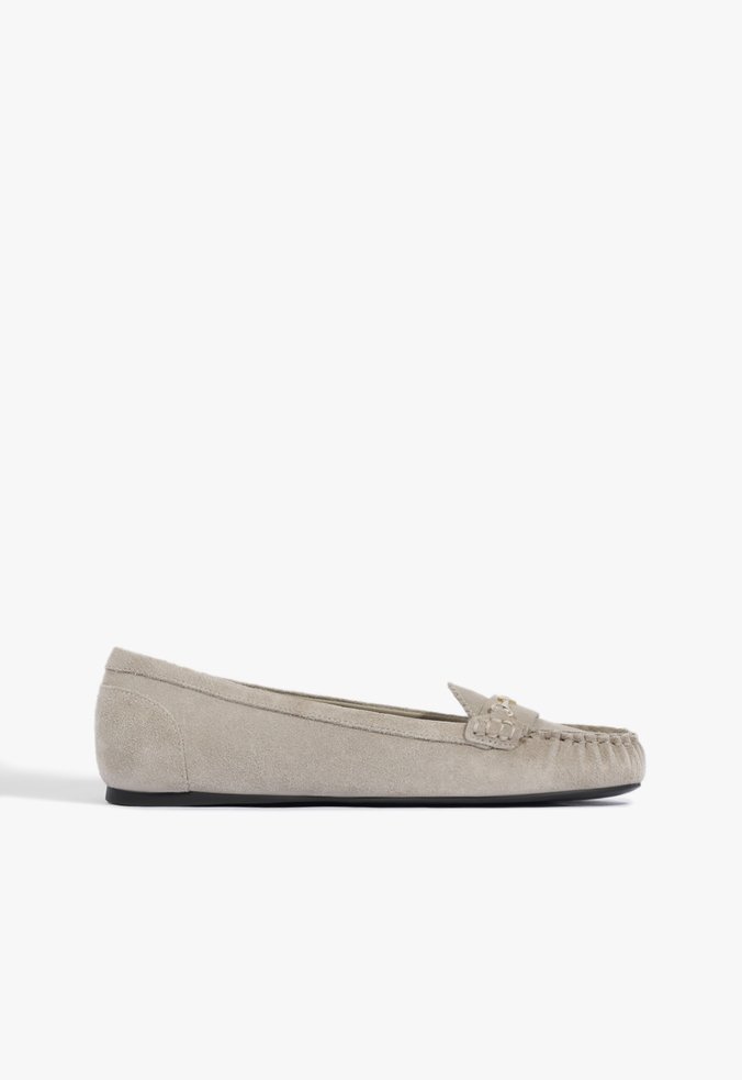 Mocassim Couro Bohemian Icons Bege