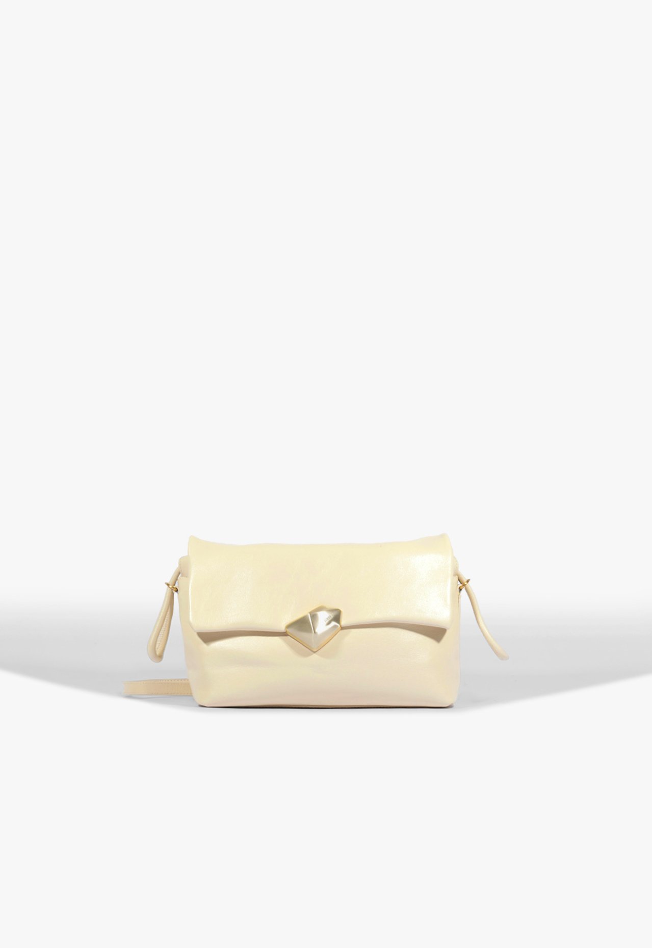 Bolsa Tiracolo Bubble Couro Branca | Schutz