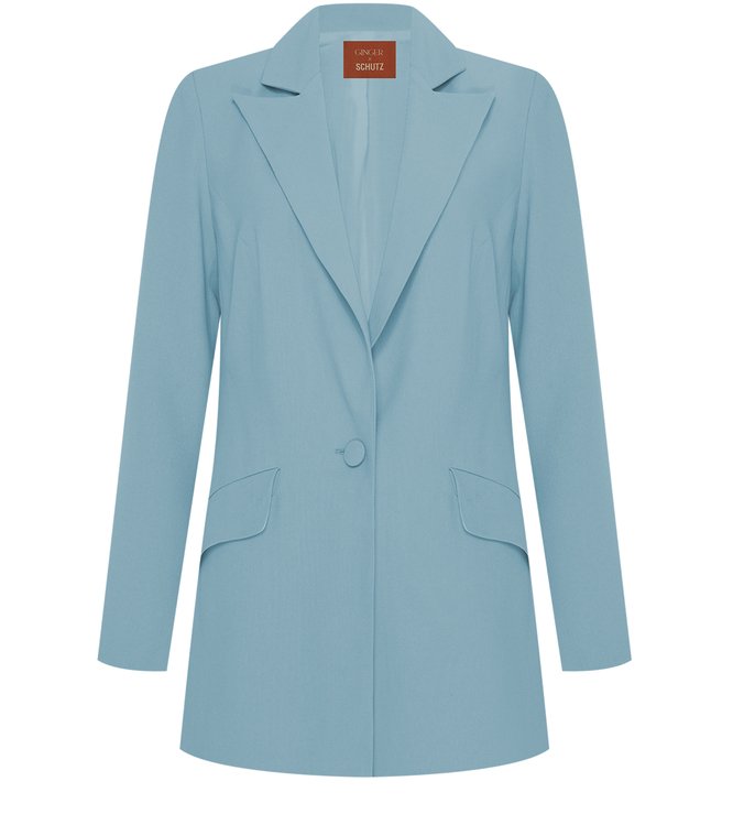 Ginger x Schutz Blazer Sky Blue
