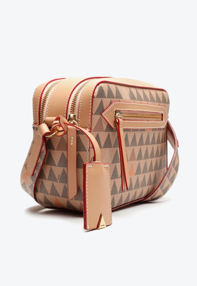 Bolsa Tiracolo Lili Triangle Rose