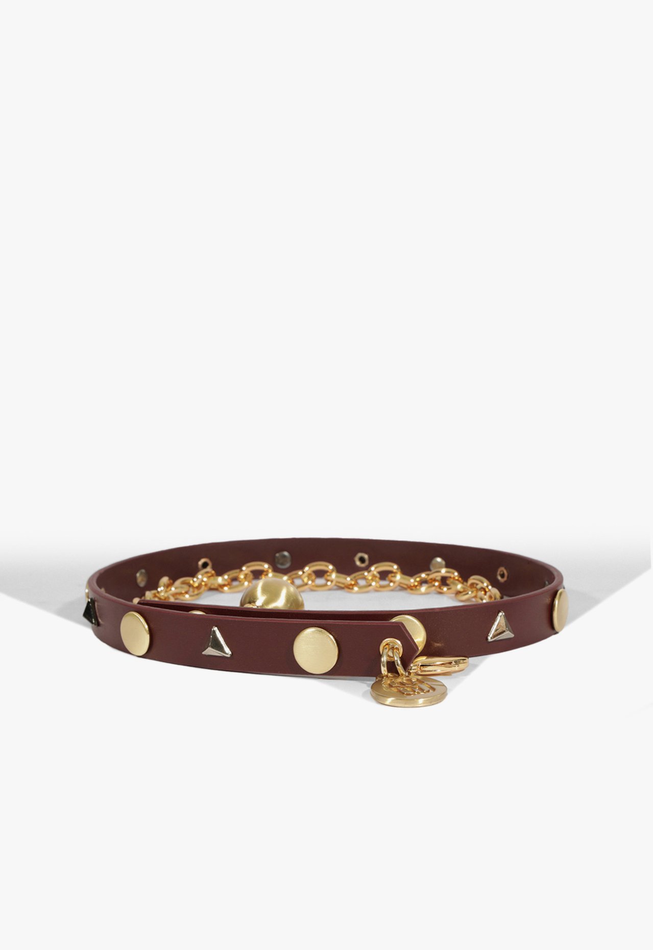 Cinto Lavigne Couro Vermelho | Schutz