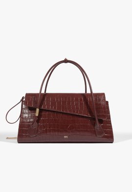Bolsa Tote Tote Bryan Grande Couro Vermelha
