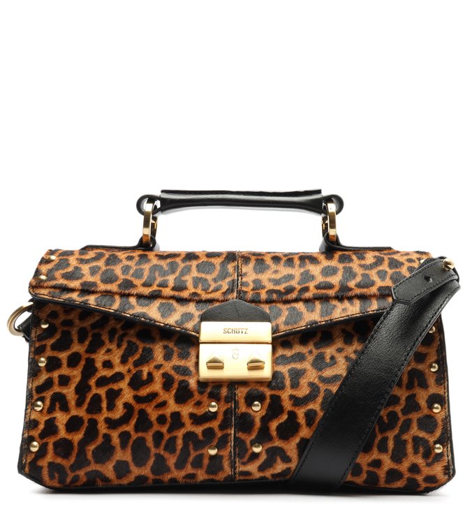 Bolsa Tiracolo Média Carter Estampa Onça