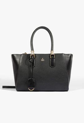 Bolsa Tote Grande Lauren Couro Preta