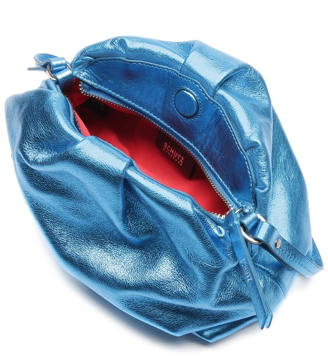 Maxi Clutch Avril Metallic Blue Maxi Clutch Avril Metallic Blue