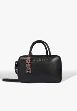Bolsa Tote Ivvy Média Couro Preta