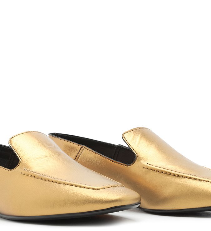 Loafer Metallic Bronze Loafer Metallic Bronze