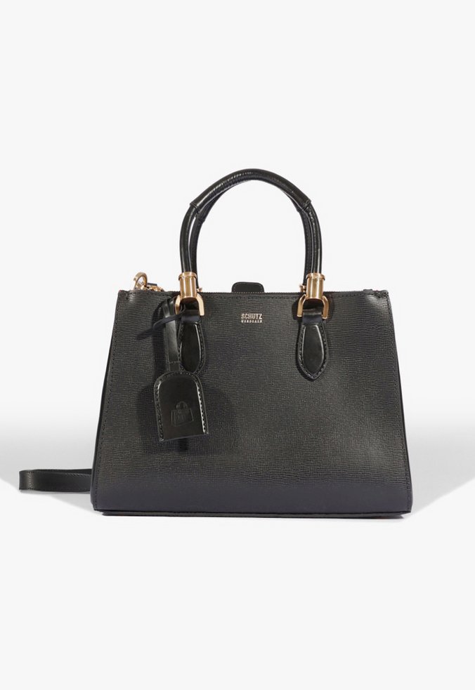Bolsa Tote Grande New Lorena Couro Preta
