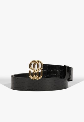 Cinto Schutz Couro Preto