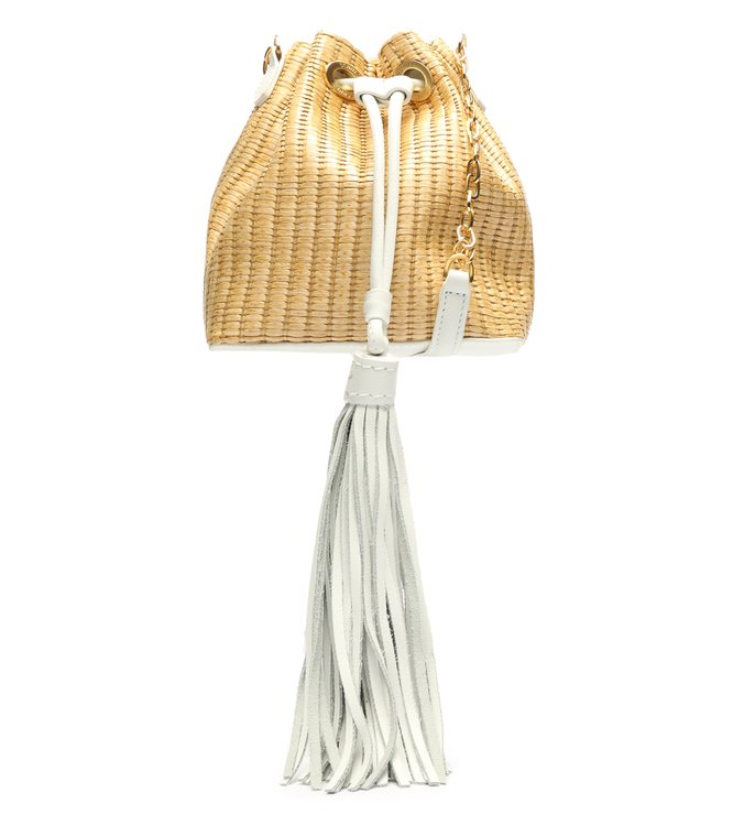 Bolsa Tiracolo Bucket Branca