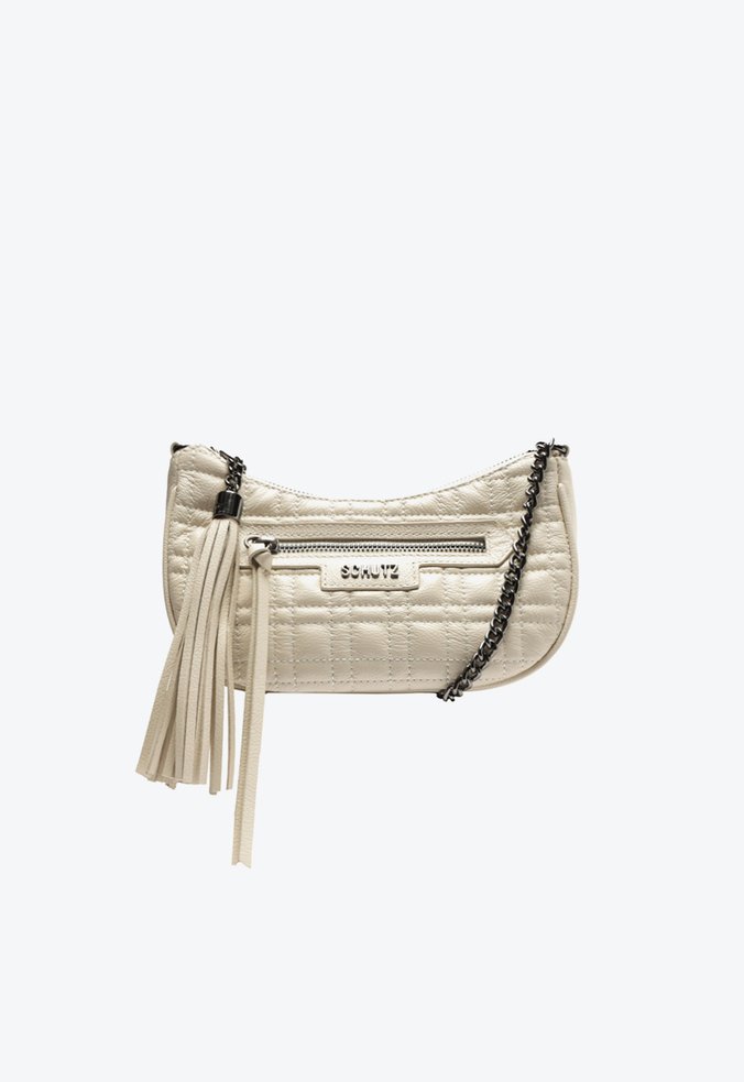 Bolsa Pequena Couro Branca
