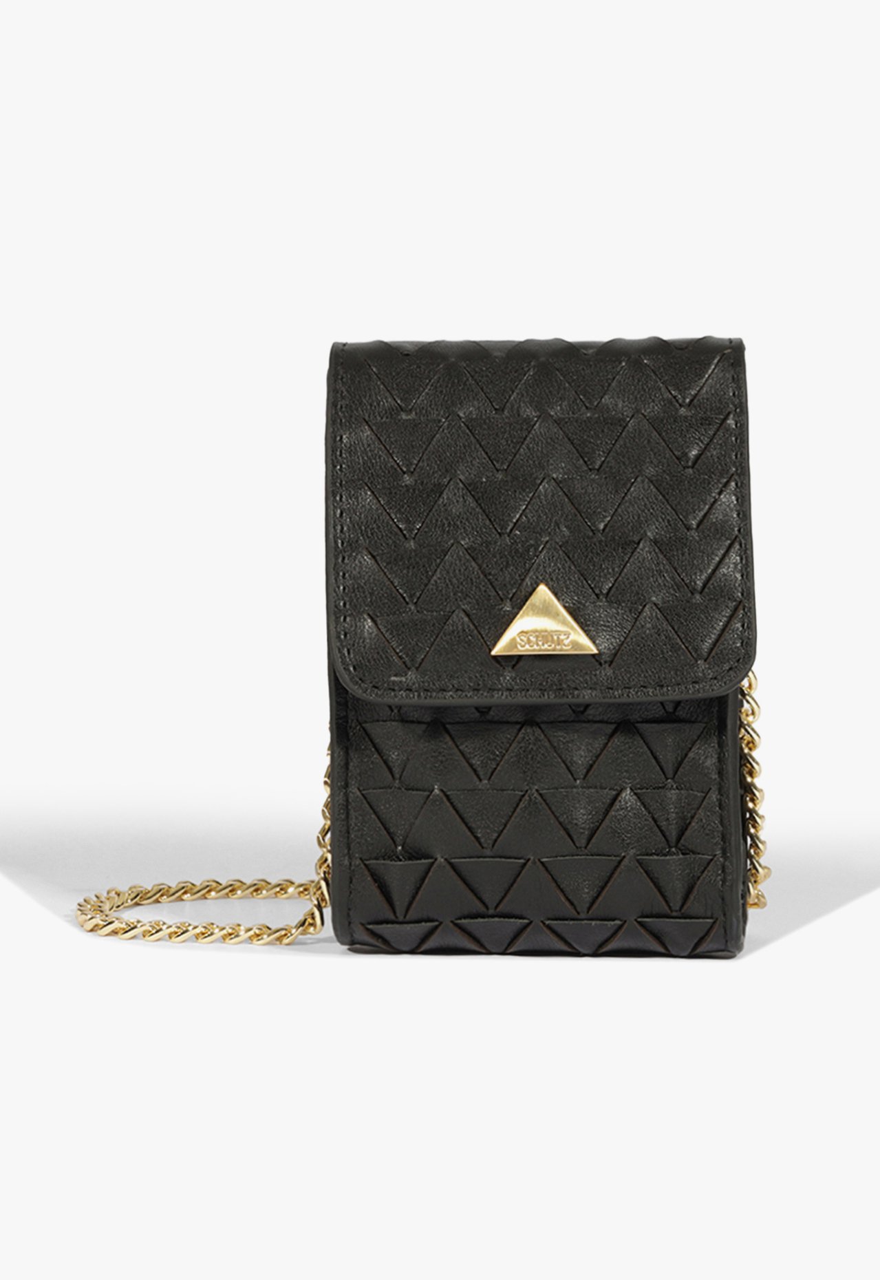 Porta Celular Rebecca Couro Preto | Schutz