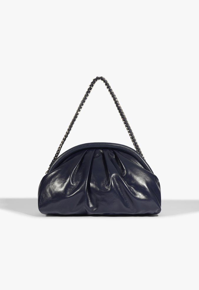 Bolsa Couro Azul