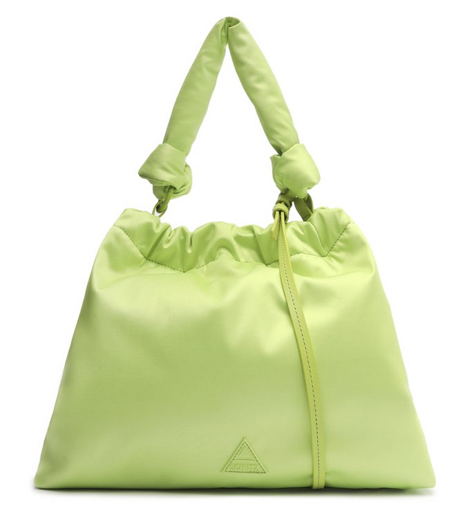 Bolsa Tiracolo Média Anne Nylon Verde