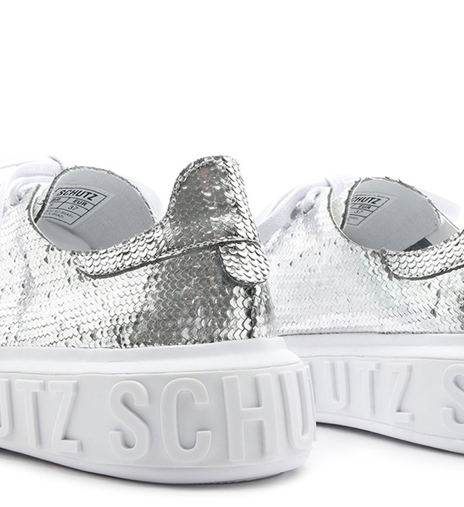 Tênis It Schutz Snake Glam Prata Tênis It Schutz Snake Glam Prata