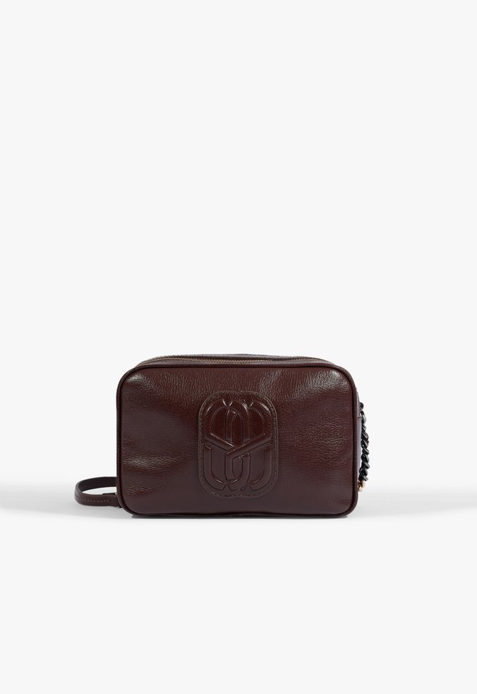 Bolsa Tiracolo Belle Couro Marrom