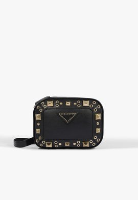 Camera Bag Couro Preta