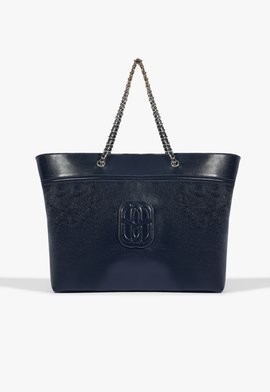 Bolsa Shopping Belle Couro Azul
