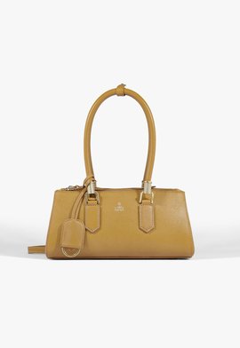 Bolsa Mini Tote Lauren Couro Amarela