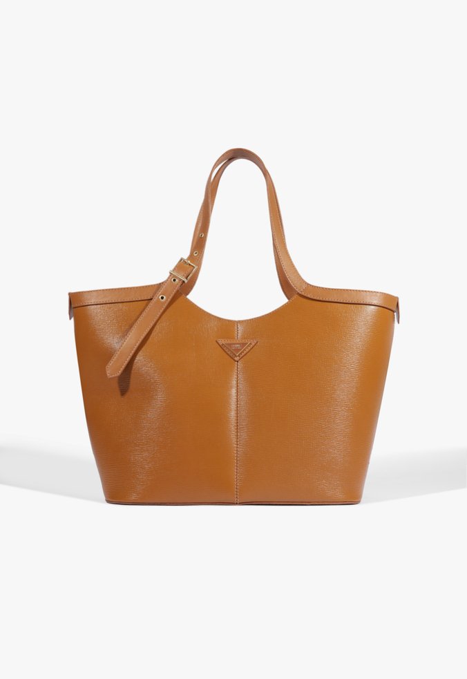 Bolsa Yani Grande Couro Marrom