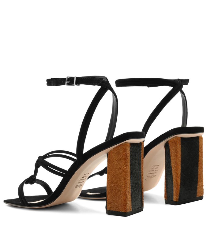 Sandália Strings Zebra Heel Black Sandália Strings Zebra Heel Black