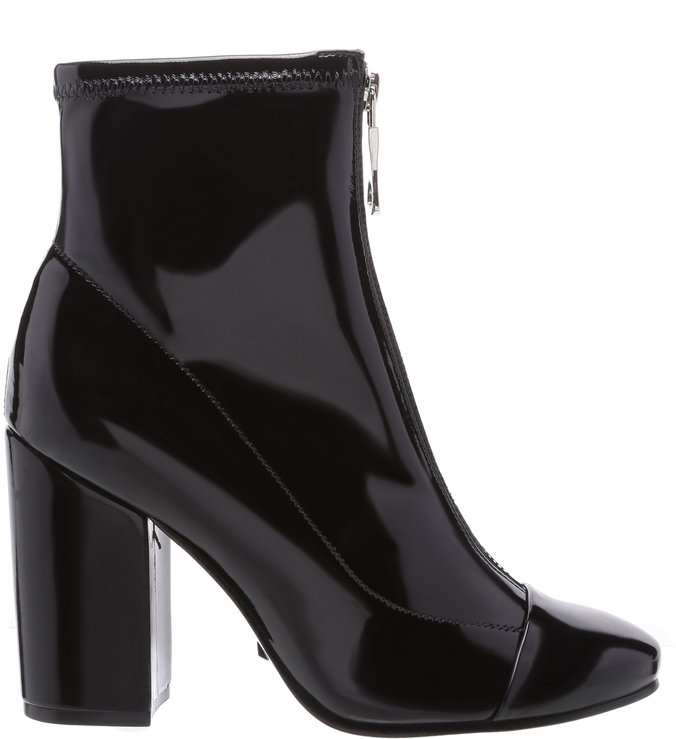 Bota Verniz Zíper Black Bota Verniz Zíper Black