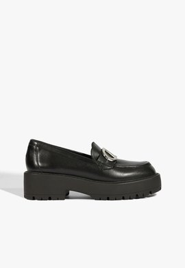 Mocassim Schutz Couro Preto