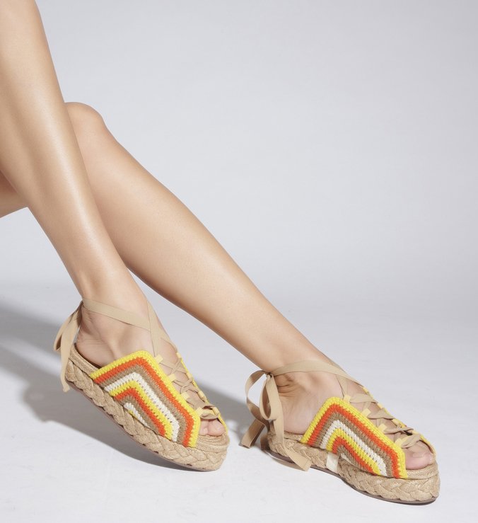 FLATFORM BRAID MULTICOLOR SUNSET FLATFORM BRAID MULTICOLOR SUNSET
