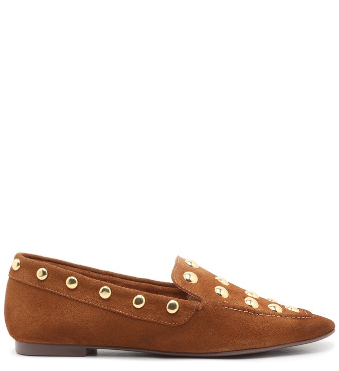 Mocassim Suede Marrom