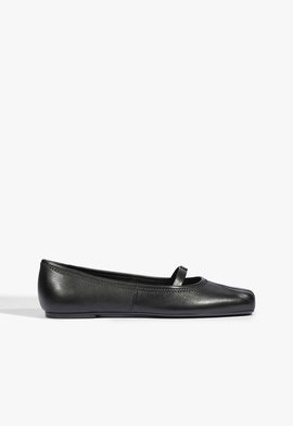 Sapatilha New Basics Couro Preta