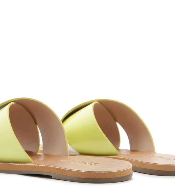 FLAT SLIDE CROSS VERNIZ LIME FLAT SLIDE CROSS VERNIZ LIME