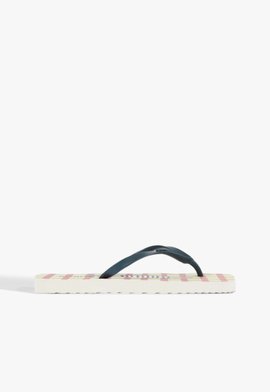 Chinelo Bico Quadrado Jelly Azul