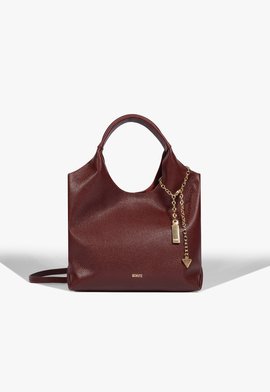 Bolsa Hobo Mini Agnes Couro Vinho