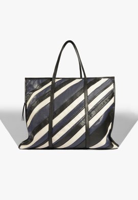 Bolsa Maxi Tote Rachel Grande Couro Multicolor
