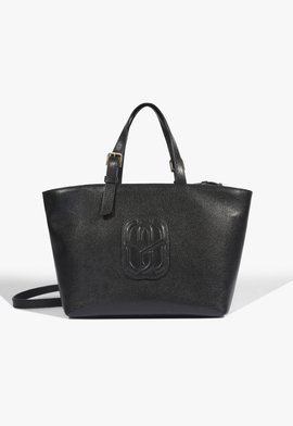 Bolsa Tote Betty Grande Couro Preta
