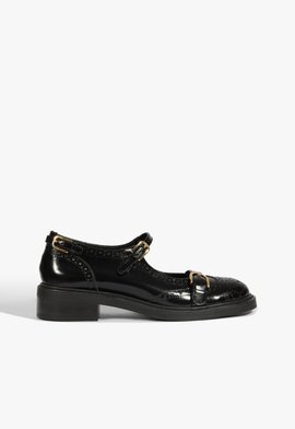 Oxford Dafne Couro Preto