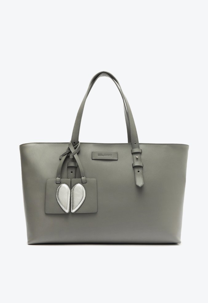 Bolsa Shopping Grande Cinza