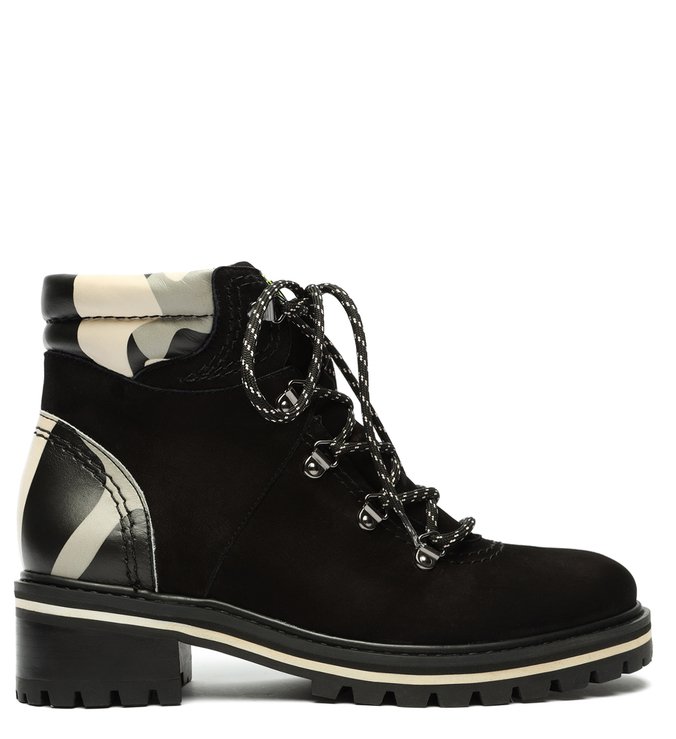 Bota Tratorada Esportiva Nobuck Preta