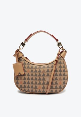 Bolsa Tiracolo Média Triangle Rosa