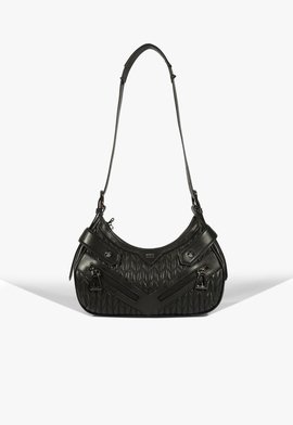 Bolsa Tiracolo Suki Média Couro Marrom