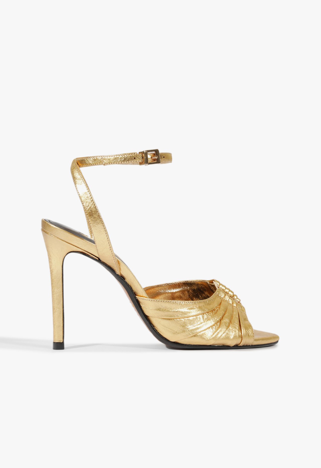 Sandália Kate Couro Dourada | Schutz