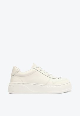 Tênis Classic Flatform Couro Branco