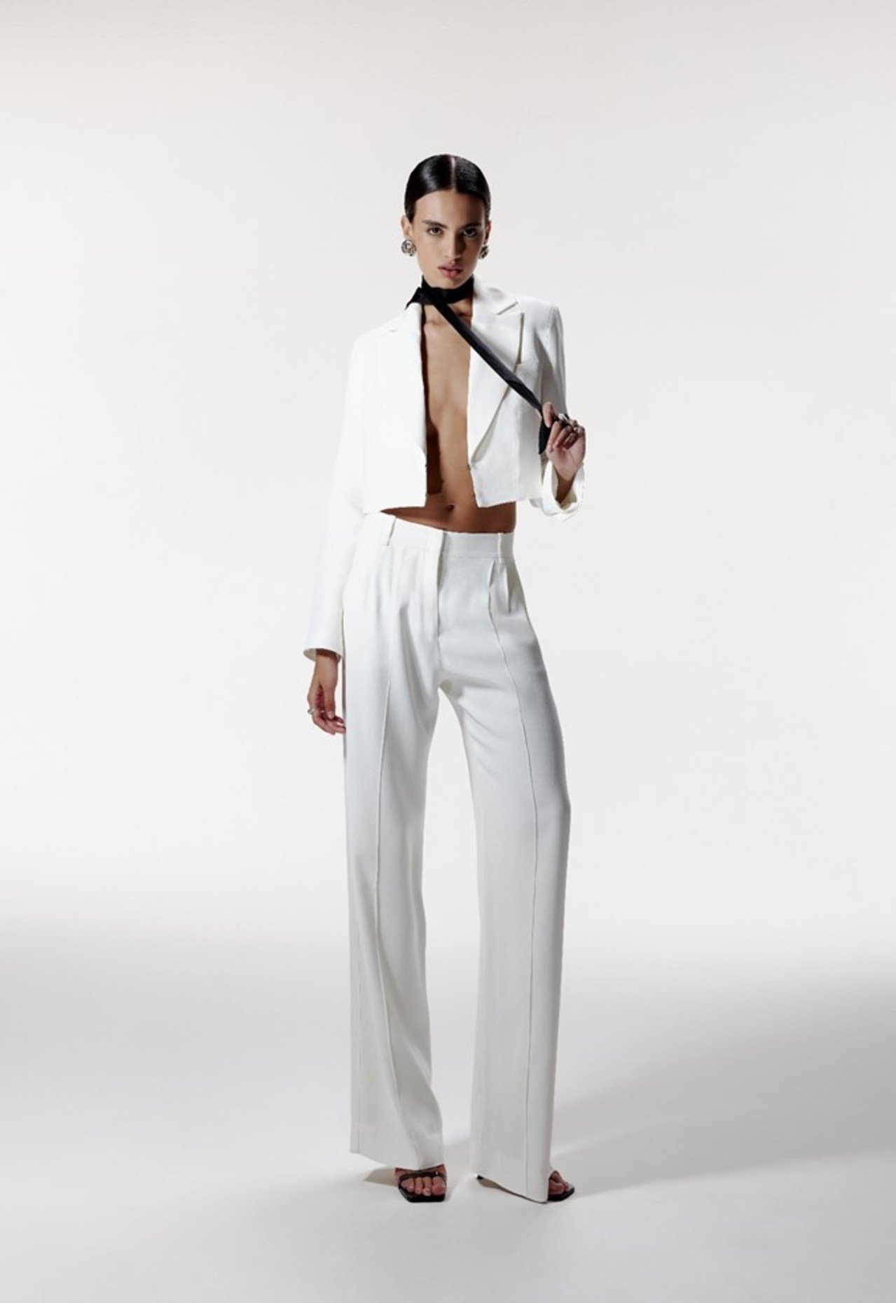 CALÇA NATALIA ALFAIATARIA OFF WHITE | Schutz